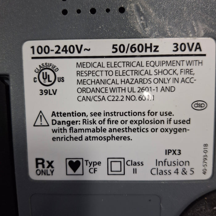Smiths Medical Medfusion 3500 Version 6 Syringe Infusion Pump