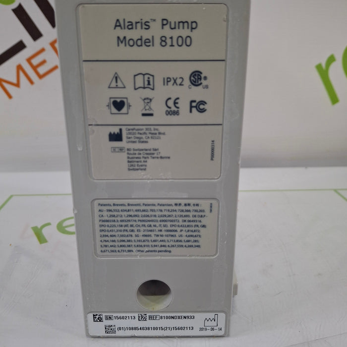 CareFusion Alaris 8100 LVP Infusion Pump Module