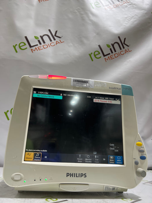 Philips IntelliVue MP50 Patient Monitor