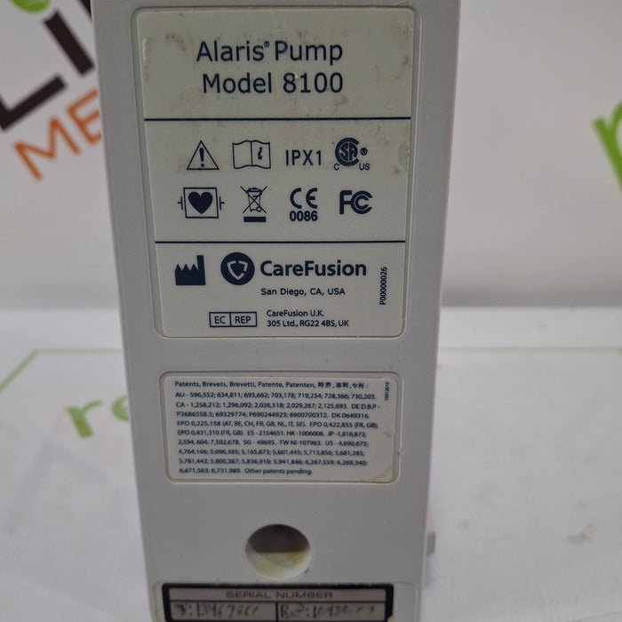 CareFusion Alaris 8100 LVP Infusion Pump Module