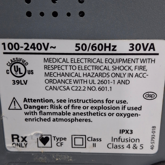 Smiths Medical Medfusion 3500 Version 6 Syringe Infusion Pump