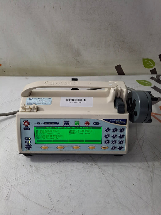 Smiths Medical Medfusion 3500 Version 6 Syringe Infusion Pump