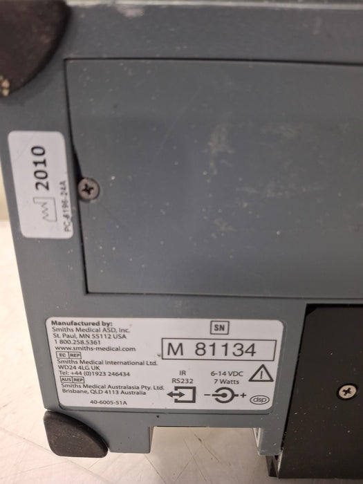 Smiths Medical Medfusion 3500 Version 6 Syringe Infusion Pump