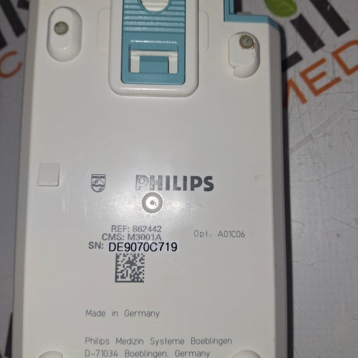 Philips M3001A-A01C06 Fast SpO2, NIBP, ECG, Temp, IBP MMS Module