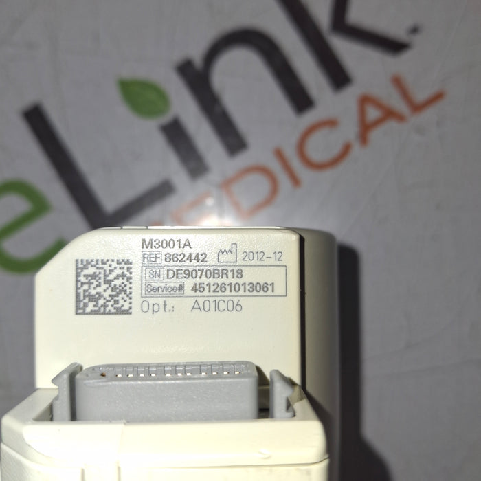 Philips M3001A-A01C06 Fast SpO2, NIBP, ECG, Temp, IBP MMS Module