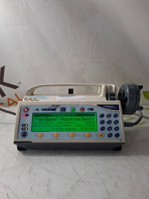 Smiths Medical Medfusion 3500 Version 6 Syringe Infusion Pump