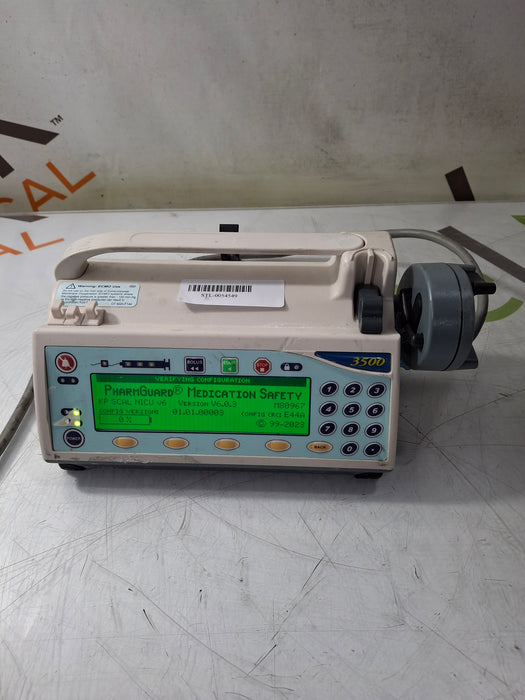 Smiths Medical Medfusion 3500 Version 6 Syringe Infusion Pump