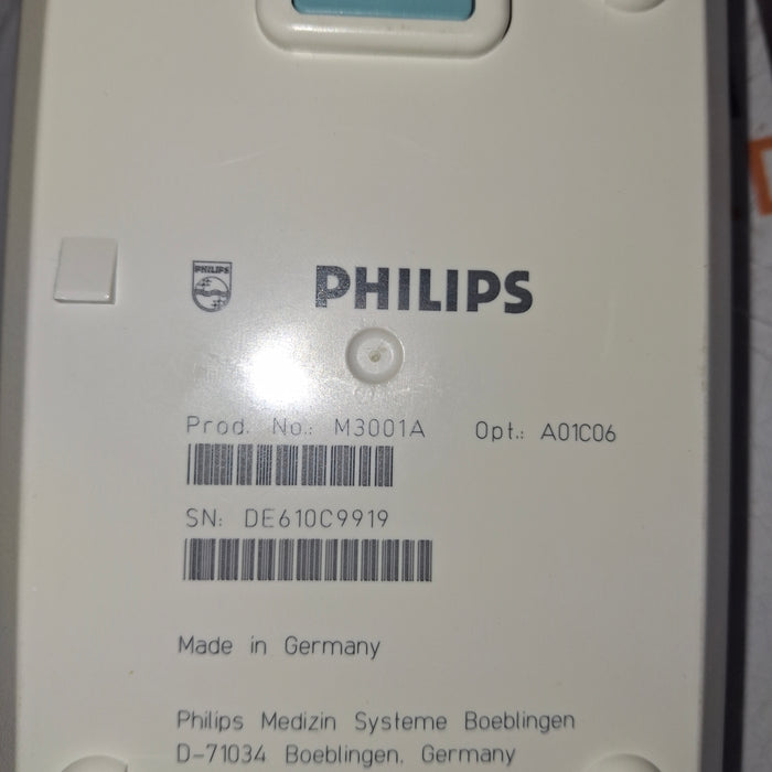 Philips M3001A-A01C06 Fast SpO2, NIBP, ECG, Temp, IBP MMS Module