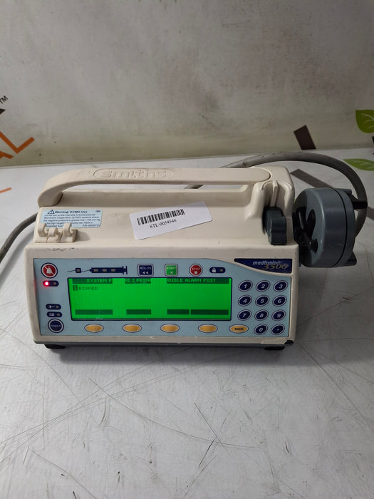 Smiths Medical Medfusion 3500 Version 3 Syringe Infusion Pump
