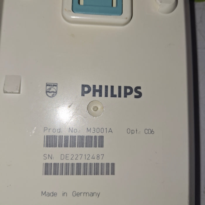 Philips M3001A-C06 Fast SpO2, NIBP, ECG, Temp, IBP MMS Module