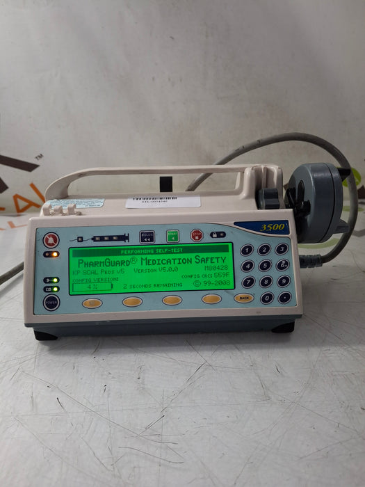 Smiths Medical Medfusion 3500 Version 5 Syringe Infusion Pump