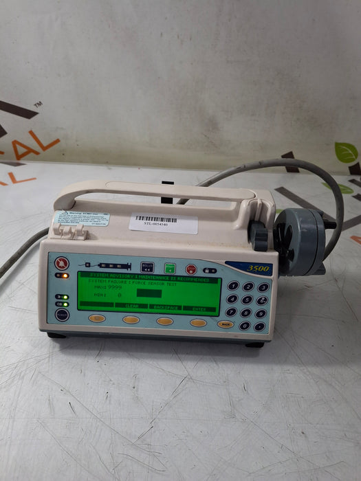 Smiths Medical Medfusion 3500 Version 5 Syringe Infusion Pump
