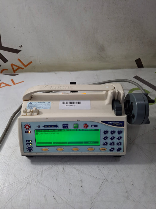 Smiths Medical Medfusion 3500 Version 6 Syringe Infusion Pump