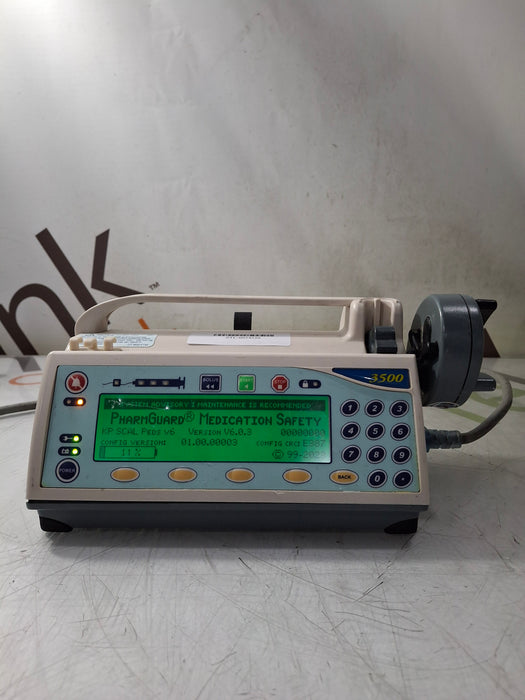 Smiths Medical Medfusion 3500 Version 6 Syringe Infusion Pump