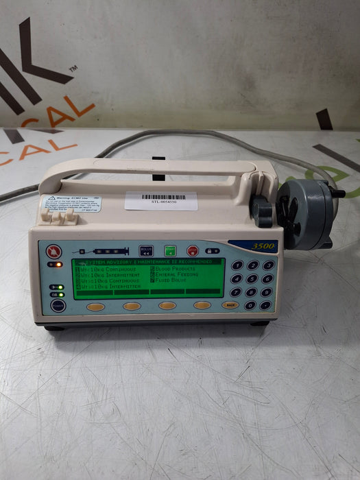 Smiths Medical Medfusion 3500 Version 6 Syringe Infusion Pump