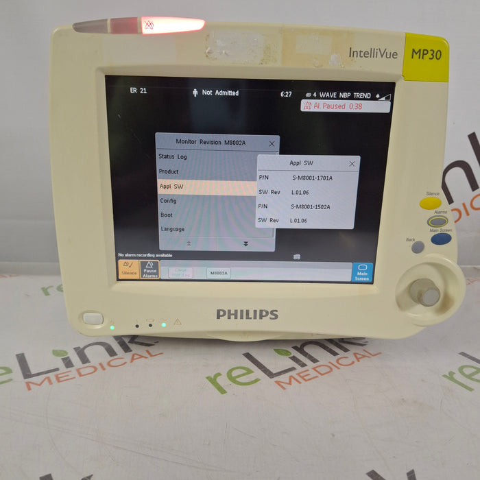 Philips IntelliVue MP30 Patient Monitor