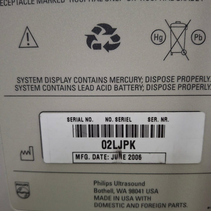 Philips IE33 A-E Cart Ultrasound