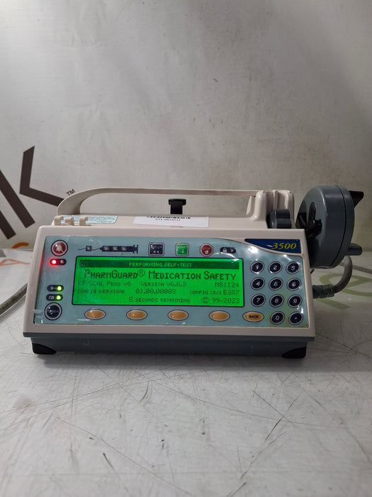 Smiths Medical Medfusion 3500 Version 6 Syringe Infusion Pump
