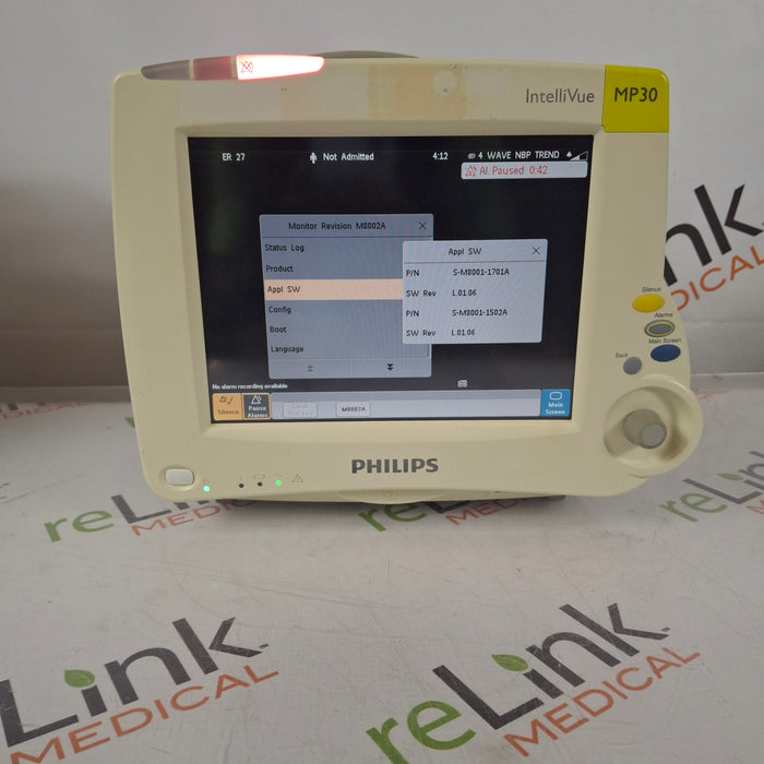 Philips IntelliVue MP30 Patient Monitor