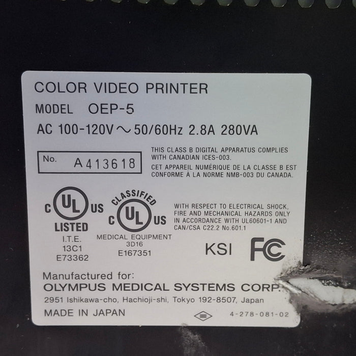Olympus OEP-5 Color Video Printer