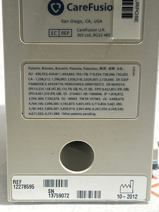 CareFusion Alaris 8100 LVP Infusion Pump Module