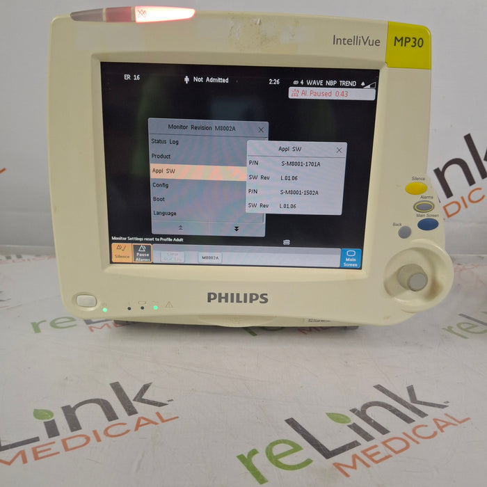 Philips IntelliVue MP30 Patient Monitor
