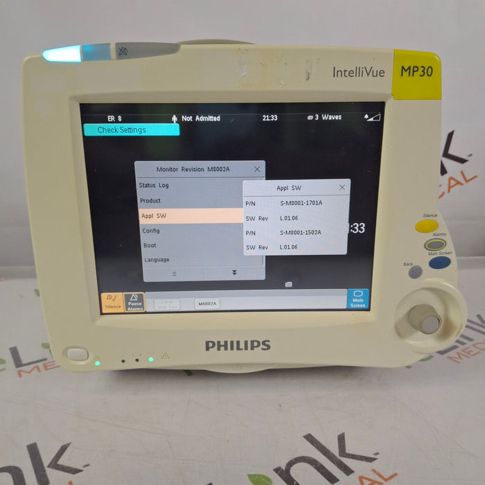 Philips IntelliVue MP30 Patient Monitor
