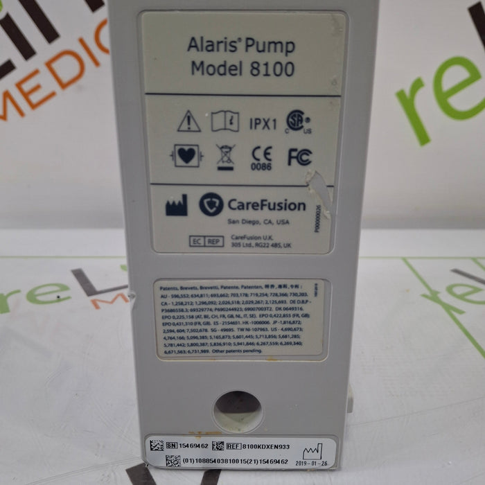 CareFusion Alaris 8100 LVP Infusion Pump Module