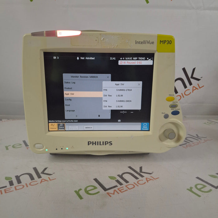Philips IntelliVue MP30 Patient Monitor