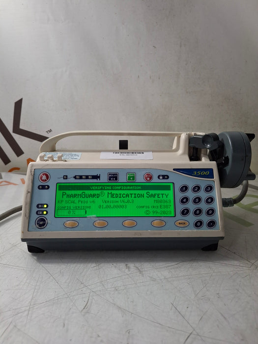 Smiths Medical Medfusion 3500 Version 6 Syringe Infusion Pump