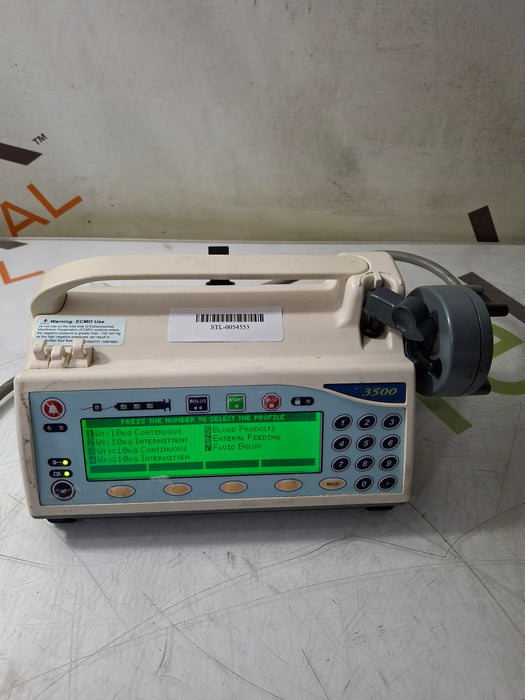 Smiths Medical Medfusion 3500 Version 6 Syringe Infusion Pump