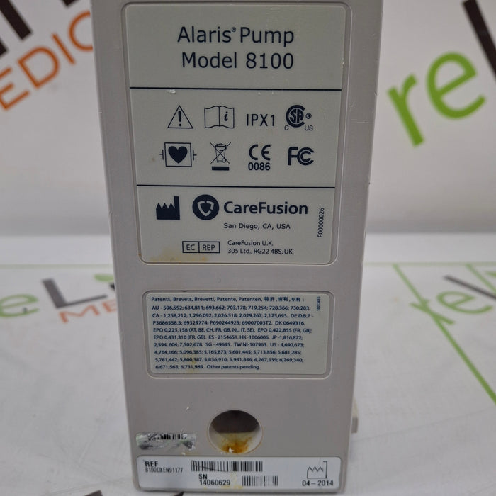 CareFusion Alaris 8100 LVP Infusion Pump Module