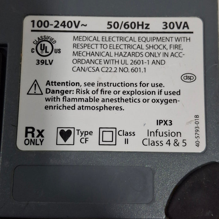 Smiths Medical Medfusion 3500 Version 6 Syringe Infusion Pump