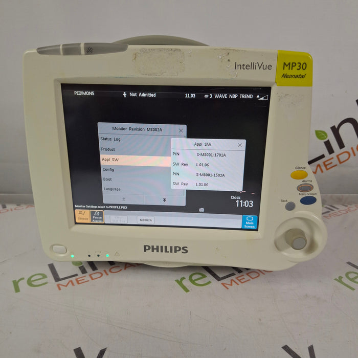 Philips IntelliVue MP30 - Neonatal Patient Monitor