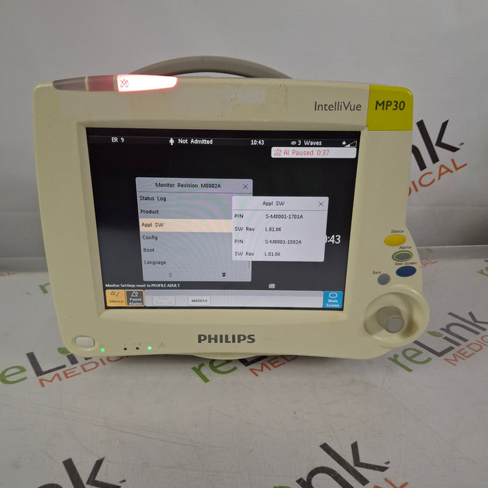 Philips IntelliVue MP30 Patient Monitor