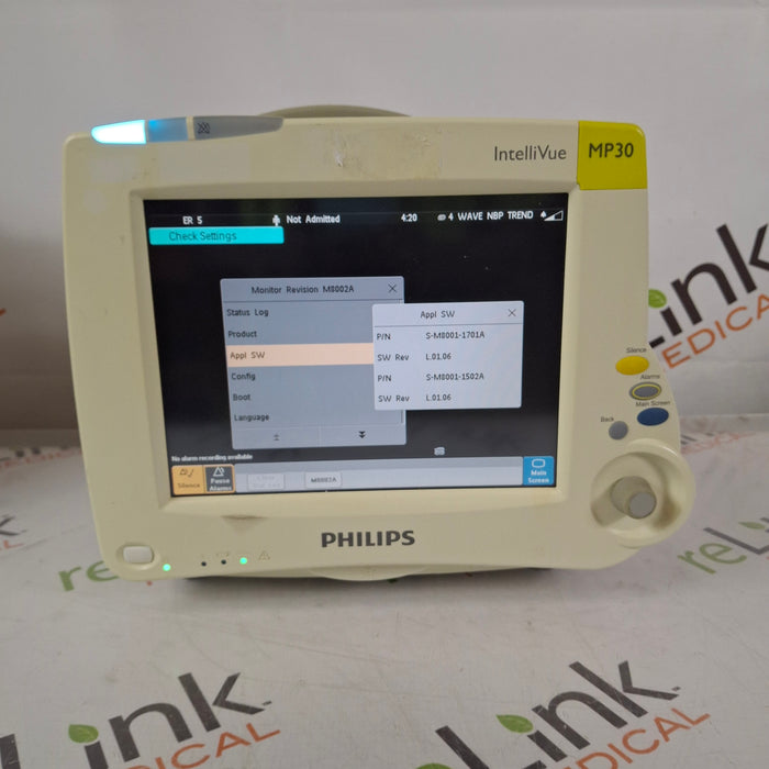 Philips IntelliVue MP30 Patient Monitor