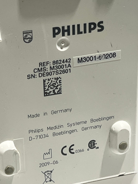 Philips M3001A-A02C06 OxiMax SpO2, NIBP, ECG, Temp, IBP MMS Module