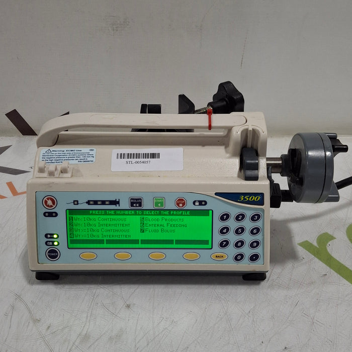 Smiths Medical Medfusion 3500 Version 6 Syringe Infusion Pump