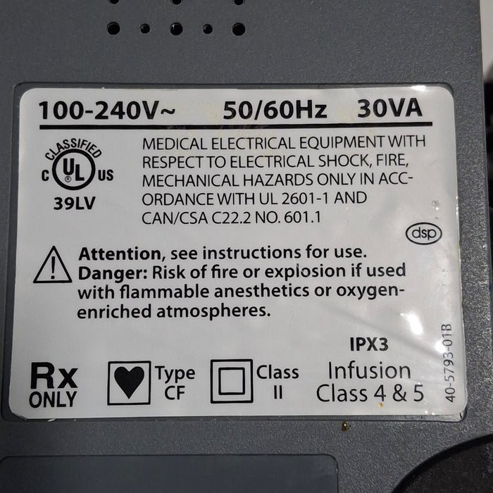 Smiths Medical Medfusion 3500 Version 6 Syringe Infusion Pump