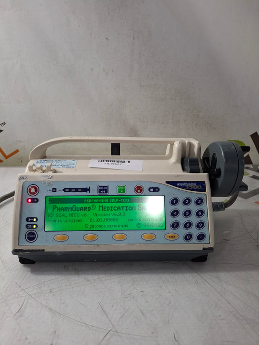 Smiths Medical Medfusion 3500 Version 6 Syringe Infusion Pump