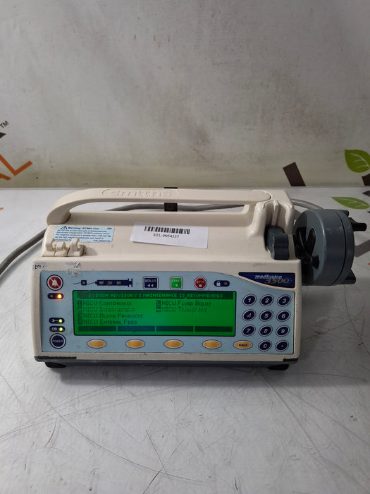 Smiths Medical Medfusion 3500 Version 6 Syringe Infusion Pump
