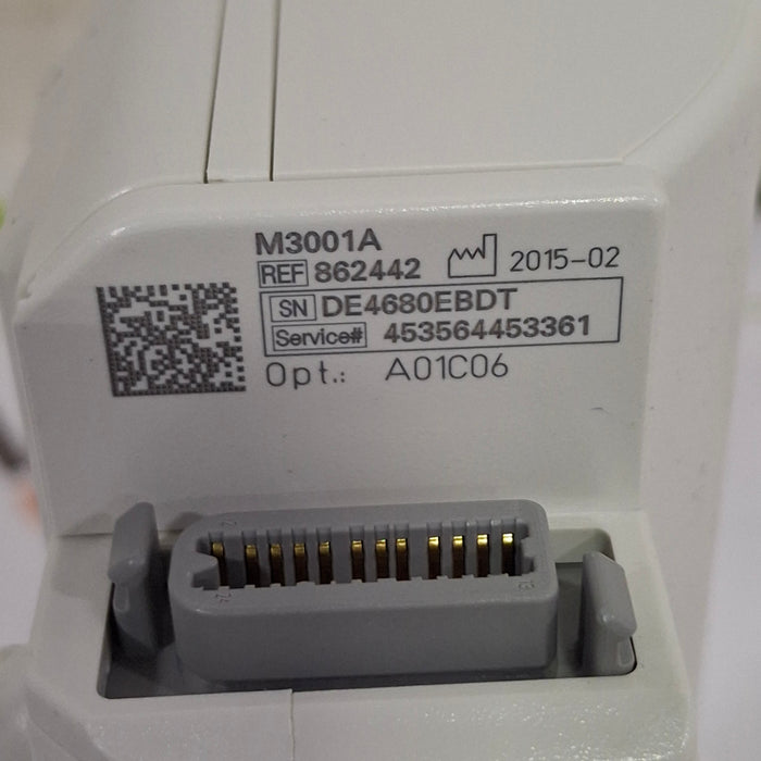 Philips M3001A-A01C06 Fast SpO2, NIBP, ECG, Temp, IBP MMS Module