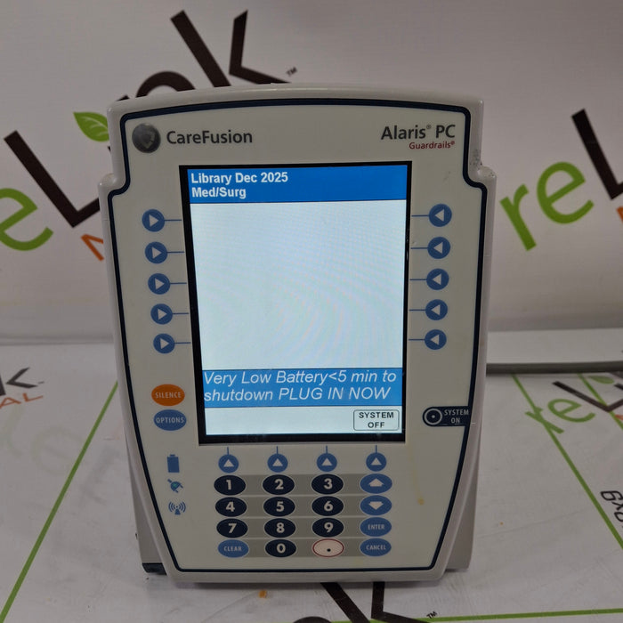 CareFusion Alaris 8015 Large Screen POC Infusion Pump