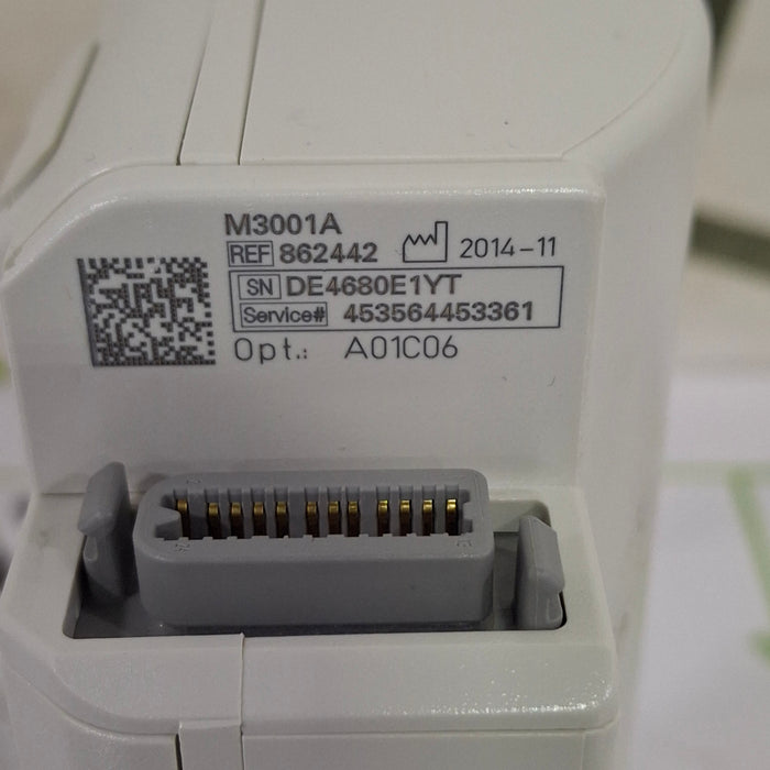 Philips M3001A-A01C06 Fast SpO2, NIBP, ECG, Temp, IBP MMS Module