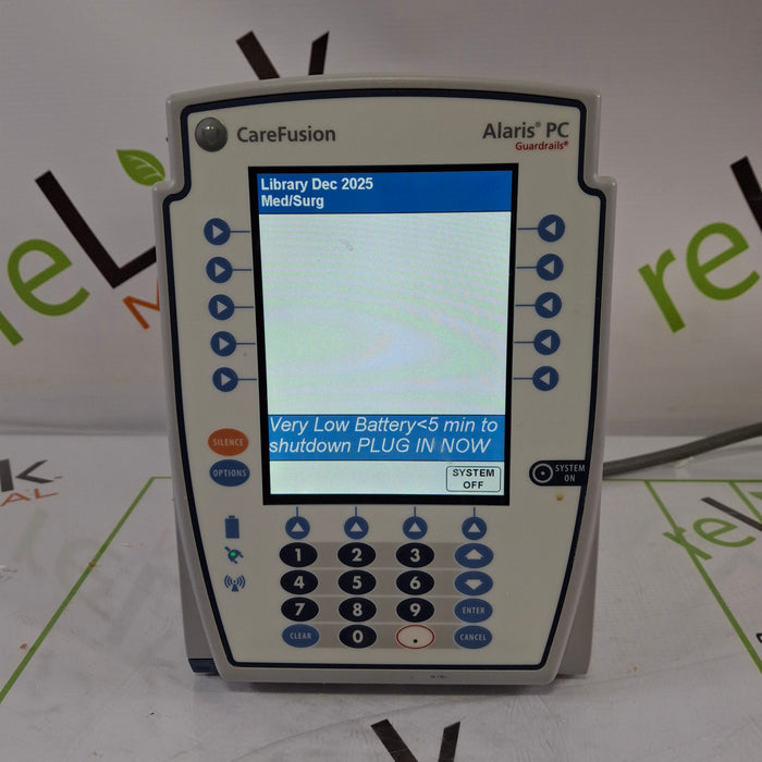 CareFusion Alaris 8015 Small Screen POC Infusion Pump