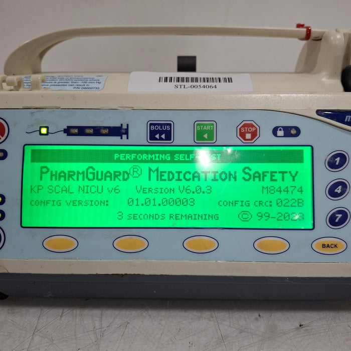 Smiths Medical Medfusion 3500 Version 6 Syringe Infusion Pump