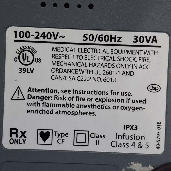 Smiths Medical Medfusion 3500 Version 6 Syringe Infusion Pump