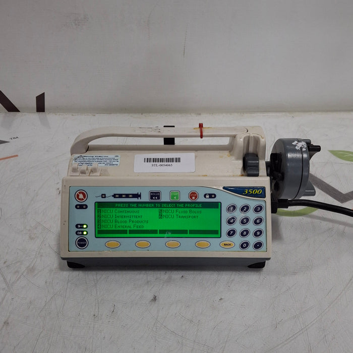 Smiths Medical Medfusion 3500 Version 6 Syringe Infusion Pump