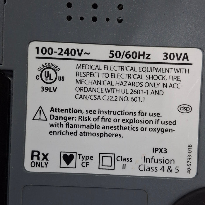 Smiths Medical Medfusion 3500 Version 6 Syringe Infusion Pump