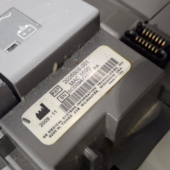 GE Healthcare MAC 5500 ECG with CAM Module